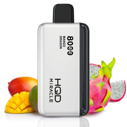 HQD Miracle 8000 - Mango Dragon 5% Nikotin Eingweg e-Zigarette
