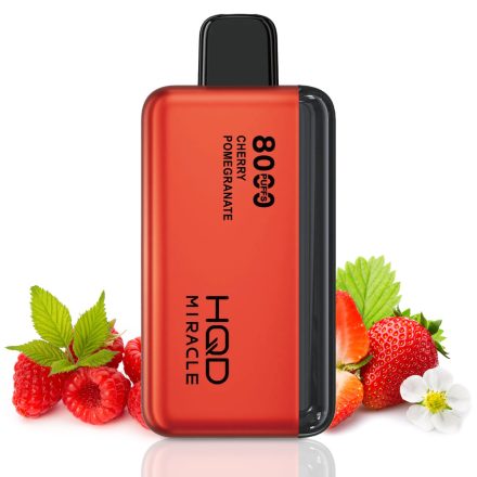 HQD Miracle 8000 - Strawberry Raspberry 5% Nikotin Eingweg e-Zigarette