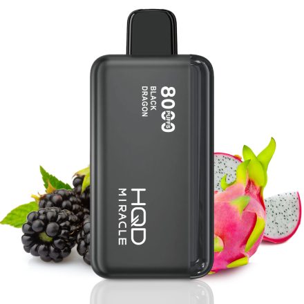 HQD Miracle 8000 - Black Dragon 5% Nikotin Eingweg e-Zigarette