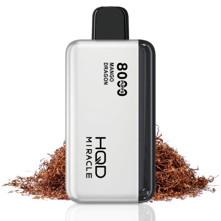 HQD Miracle 8000 - Tobacco 5% Nikotin Eingweg e-Zigarette