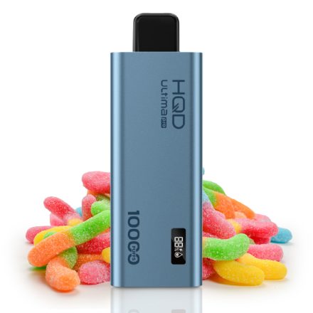 HQD Ultima Pro 10000 - Sour Gummy Worms 5% Nikotin Eingweg e-Zigarette