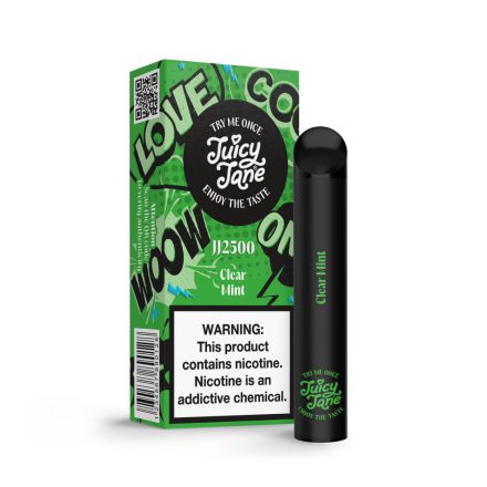 Juicy Jane JJ2500 - Clear Mint 2% Nikotin Eingweg e-Zigarette
