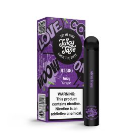 Juicy Jane JJ2500 - Juicy Grape 2% Nikotin Eingweg e-Zigarette