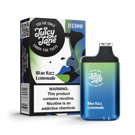 Juicy Jane JJ5500 - Blue Razz Lemonade 5% Nikotin Eingweg e-Zigarette