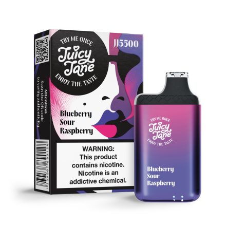 Juicy Jane JJ5500 - Blueberry Sour Raspberry 5% Nikotin Eingweg e-Zigarette