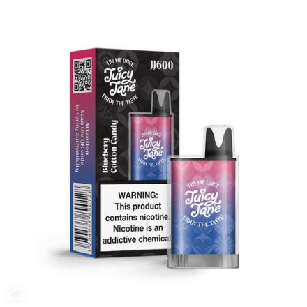 Juicy Jane JJ600 - Blueberry Cotton Candy 2% Nikotin Eingweg e-Zigarette