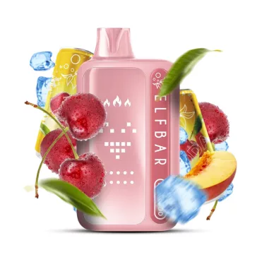 ELF BAR BC45000 Cherry Peach Soda 5% Einweg Vape, E-Zigarette