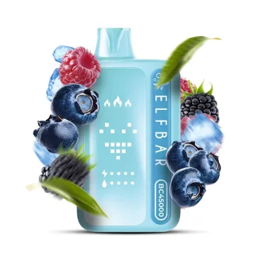 ELF BAR BC45000 Blue Razz Ice 5% Einweg Vape, E-Zigarette