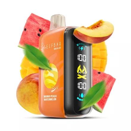 ELF BAR RAYA D3 25000 - Mango Peach Watermelon 5%