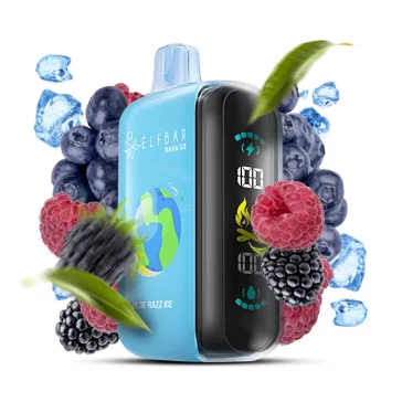 ELF BAR RAYA D3 25000 Blue Razz Ice 5% Einweg Vape, E-Zigarette