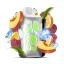 VOZOL RAVE 40000 - Peach Raspberry Lemonade 5%
