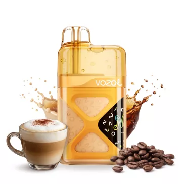 Vozol Neon 60000 Cappuccino 5% Einweg Vape, E-Zigarette
